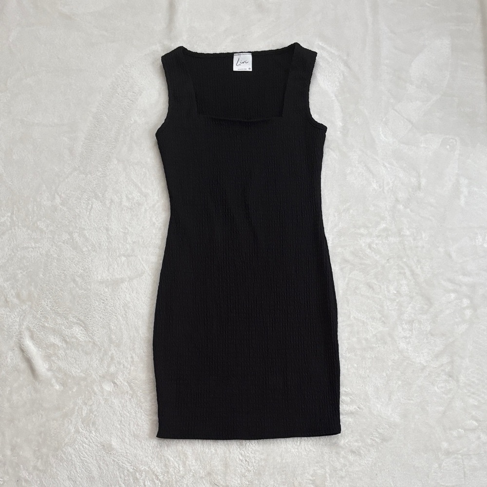 Livi Black Mini Dress